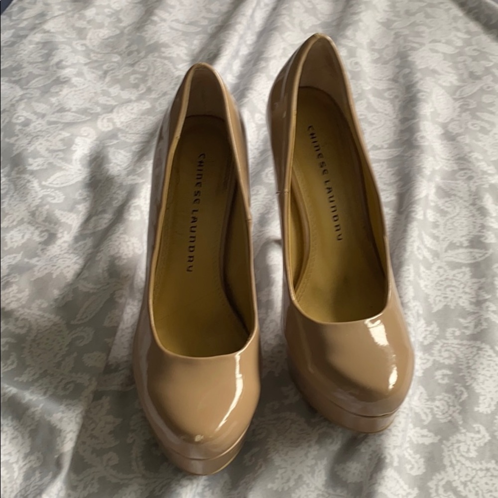 Nude heels 7 1/2 M Shoes - Nordstrom